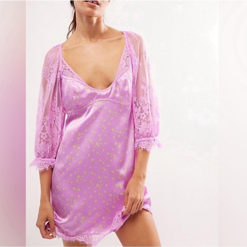 Free People About That Mini Dress NWOT